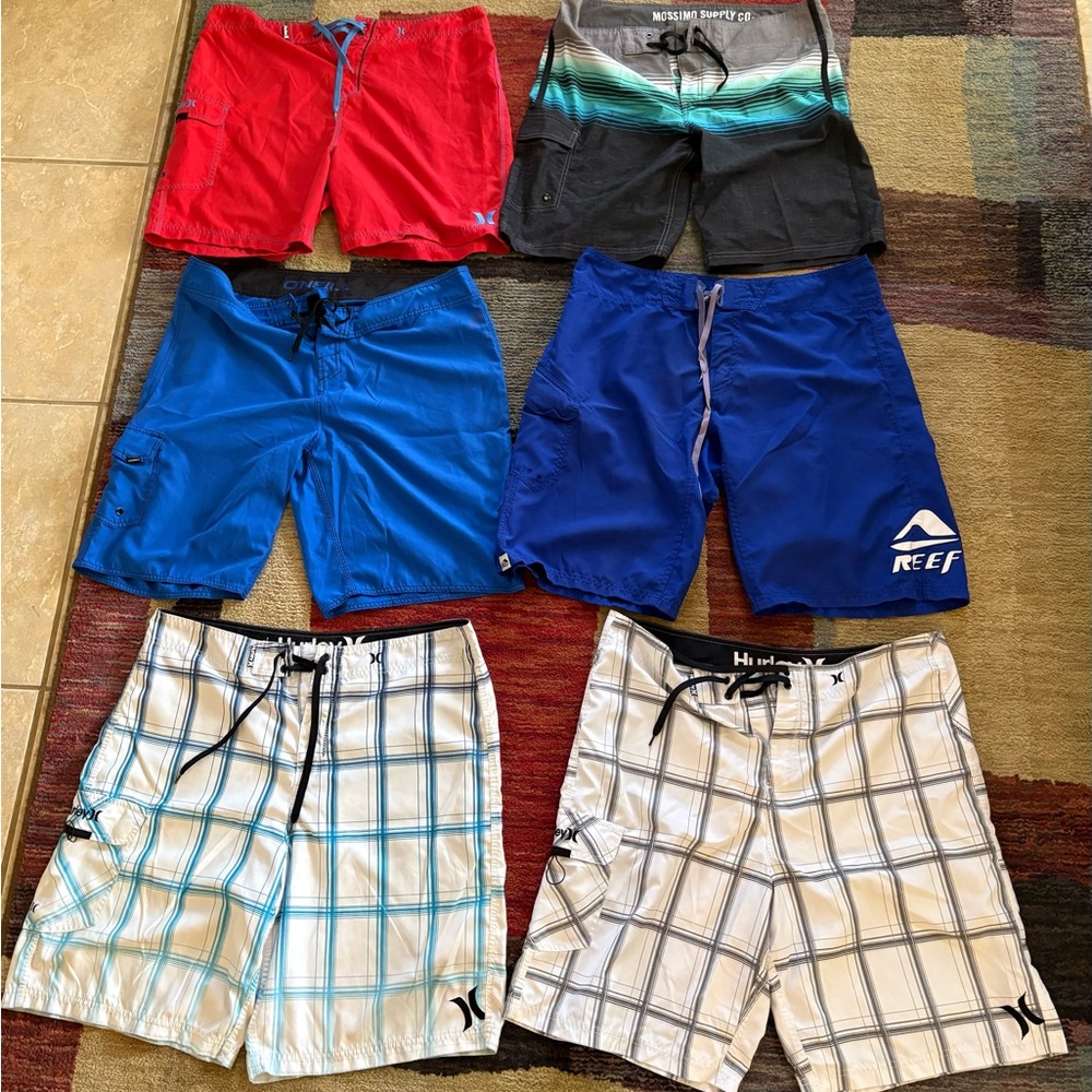 Men’s board short bundle. Size 38.